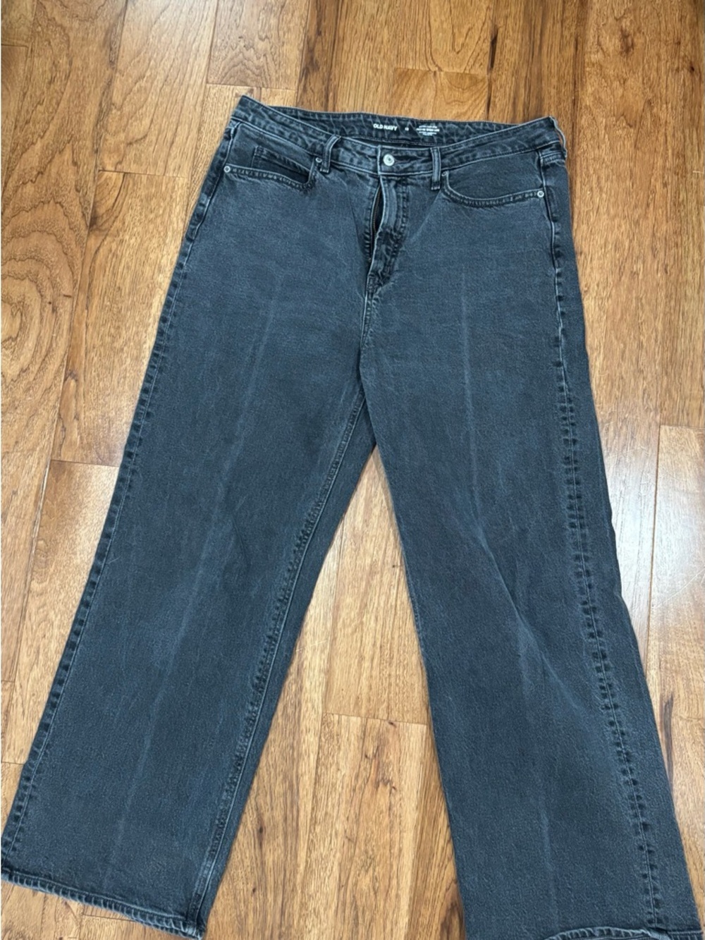 Old Navy Wide-Leg extra High-Rise Jeans - Black Wash